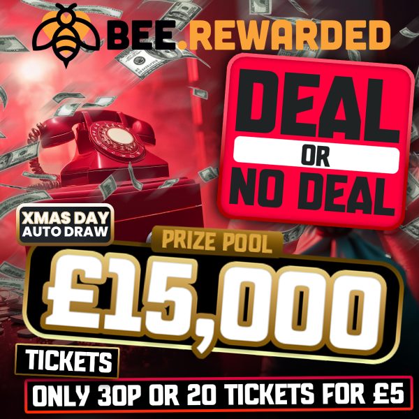 Deal or No Deal – £15,000 Prize Pool! Can you BEAT the BANKER ? 🎟 Tickets only 30p
